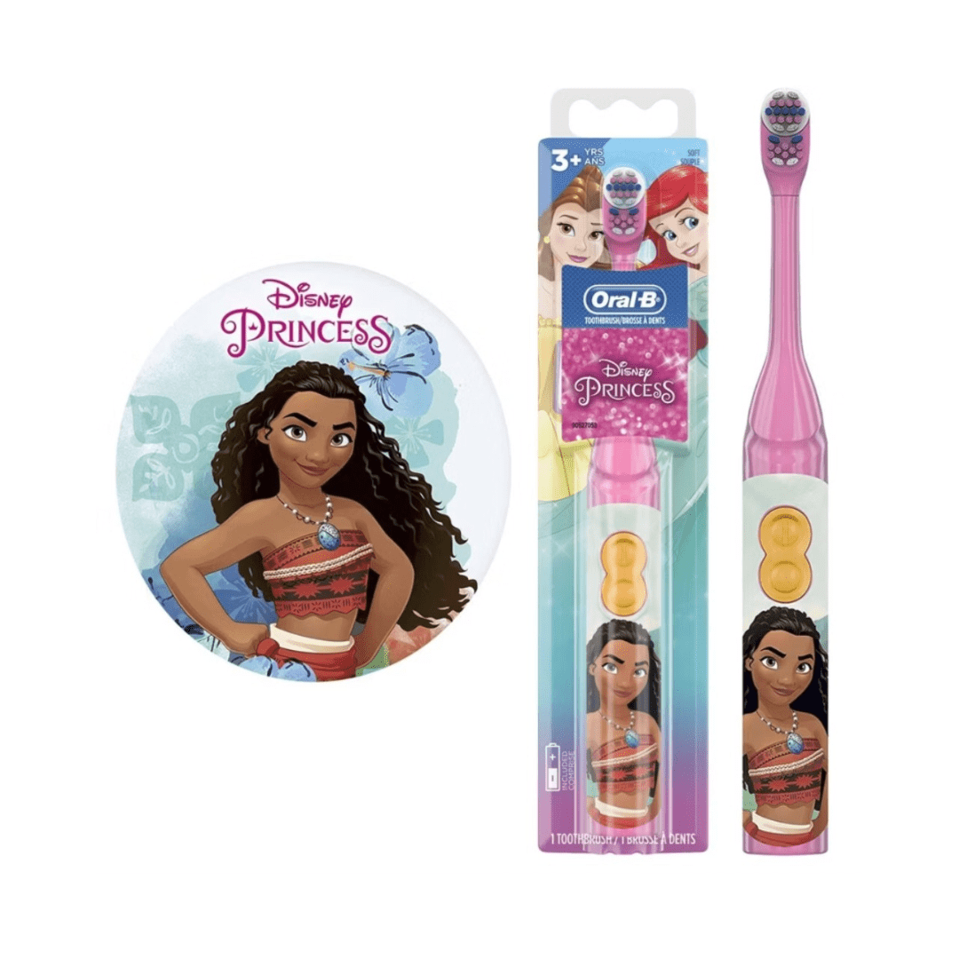 ESCOVA ELETRICA ORAL-B PRINCESAS DISNEY MOANA