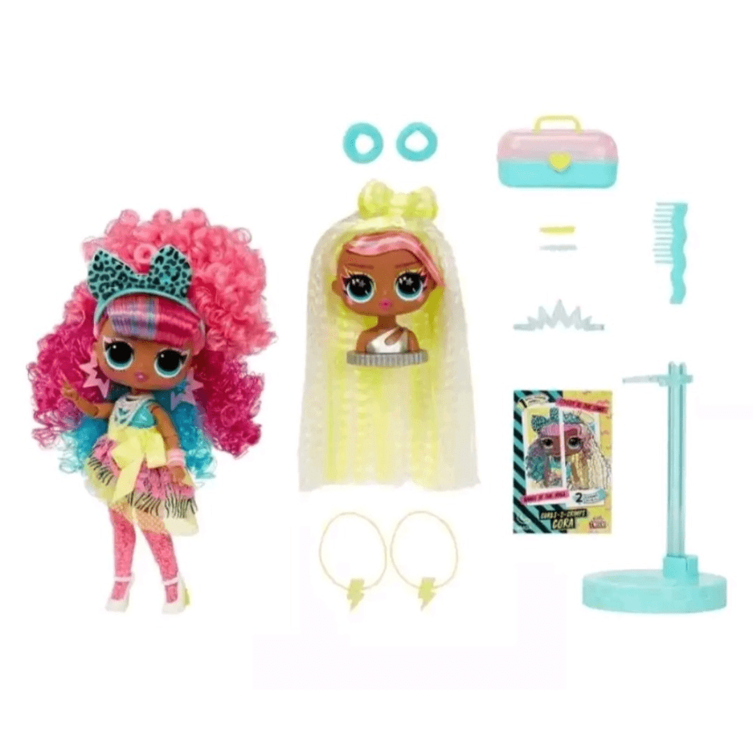 BONECA INFANTIL LOL SURPRISE! TWEENS SURPRISE SWAP CRIMPS CORA COM