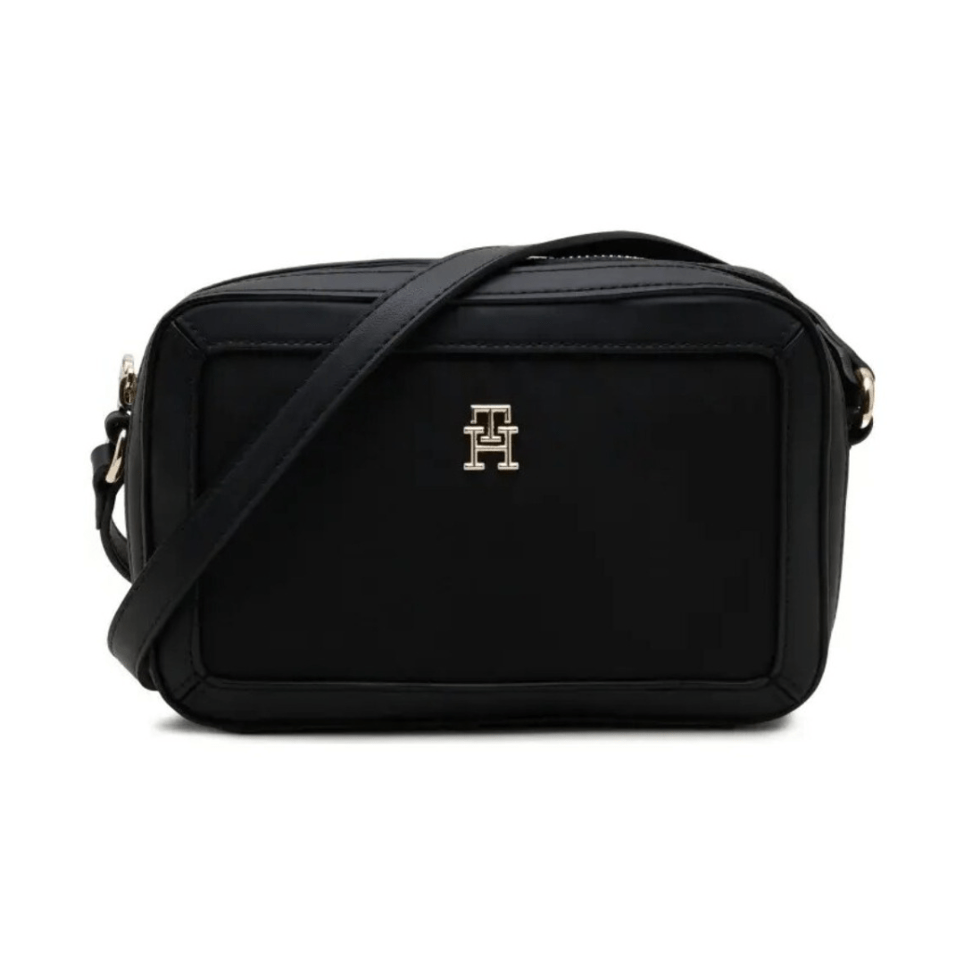 BOLSA CROSSBODY TRANSVERSAL PRETA LISA TOMMY HILFIGER