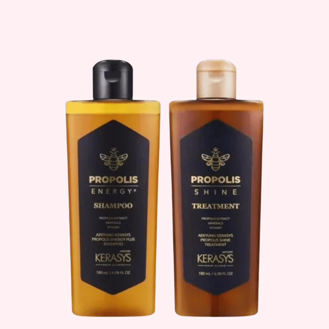 KIT KERASYS PROPOLIS ENERGY SHINE SHAMPOO 180ML + TRATAMENTO 180ML 