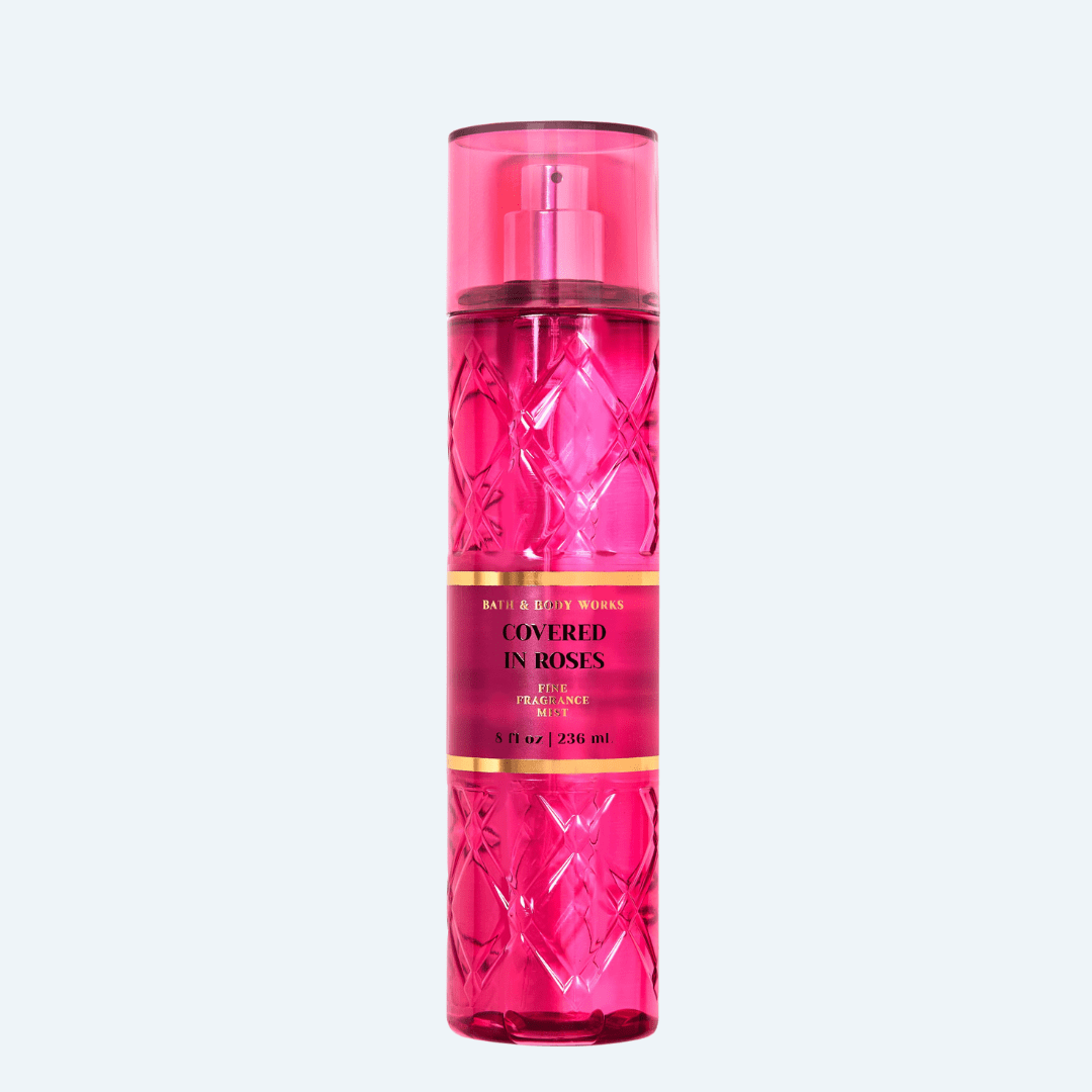 PERFUME BODY MIST BATH & BODY WORKS COVERED IN ROSES 236ML 