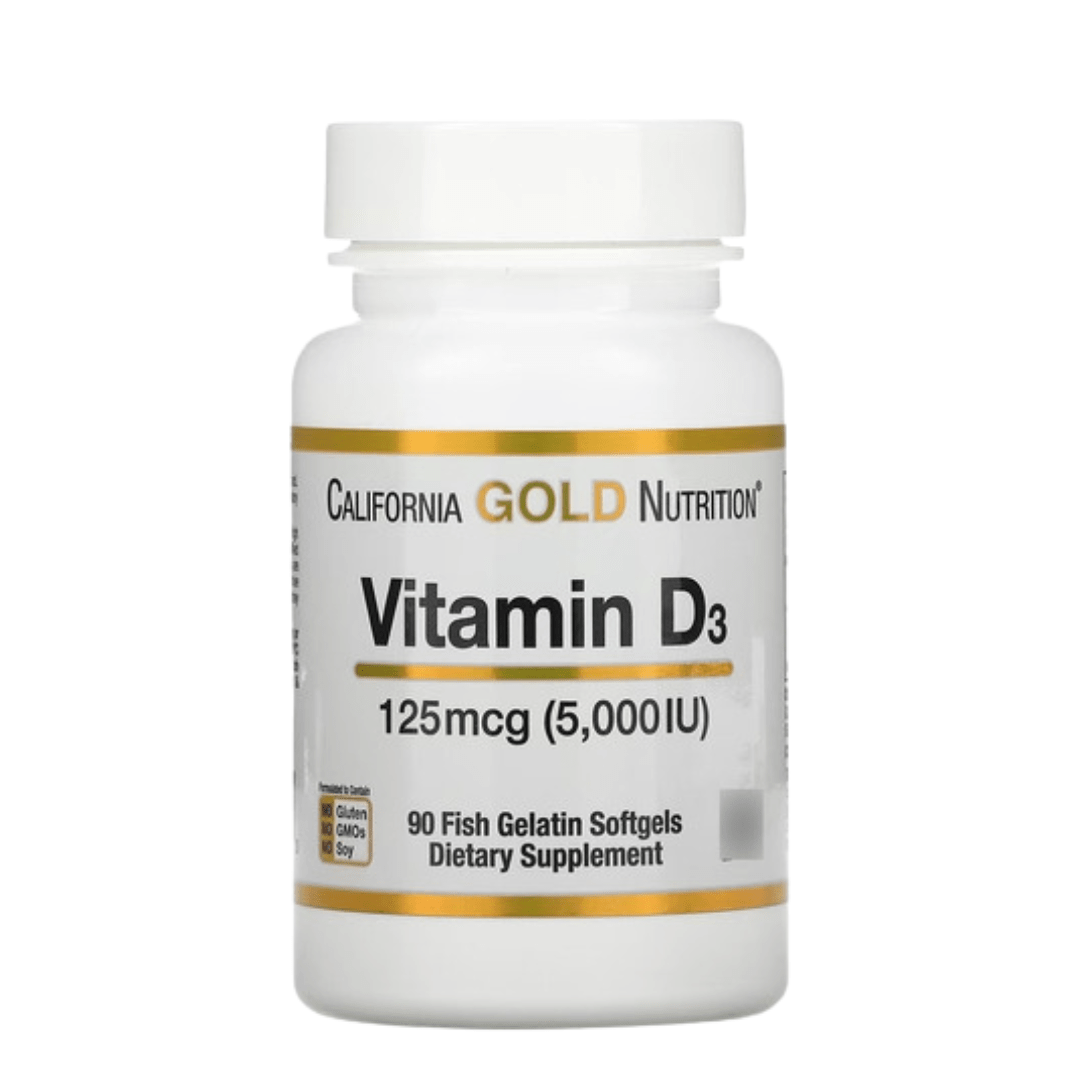 SUPLEMENTO D3 5.000IU 125MCG CALIFORNIA GOLD NUTRITION