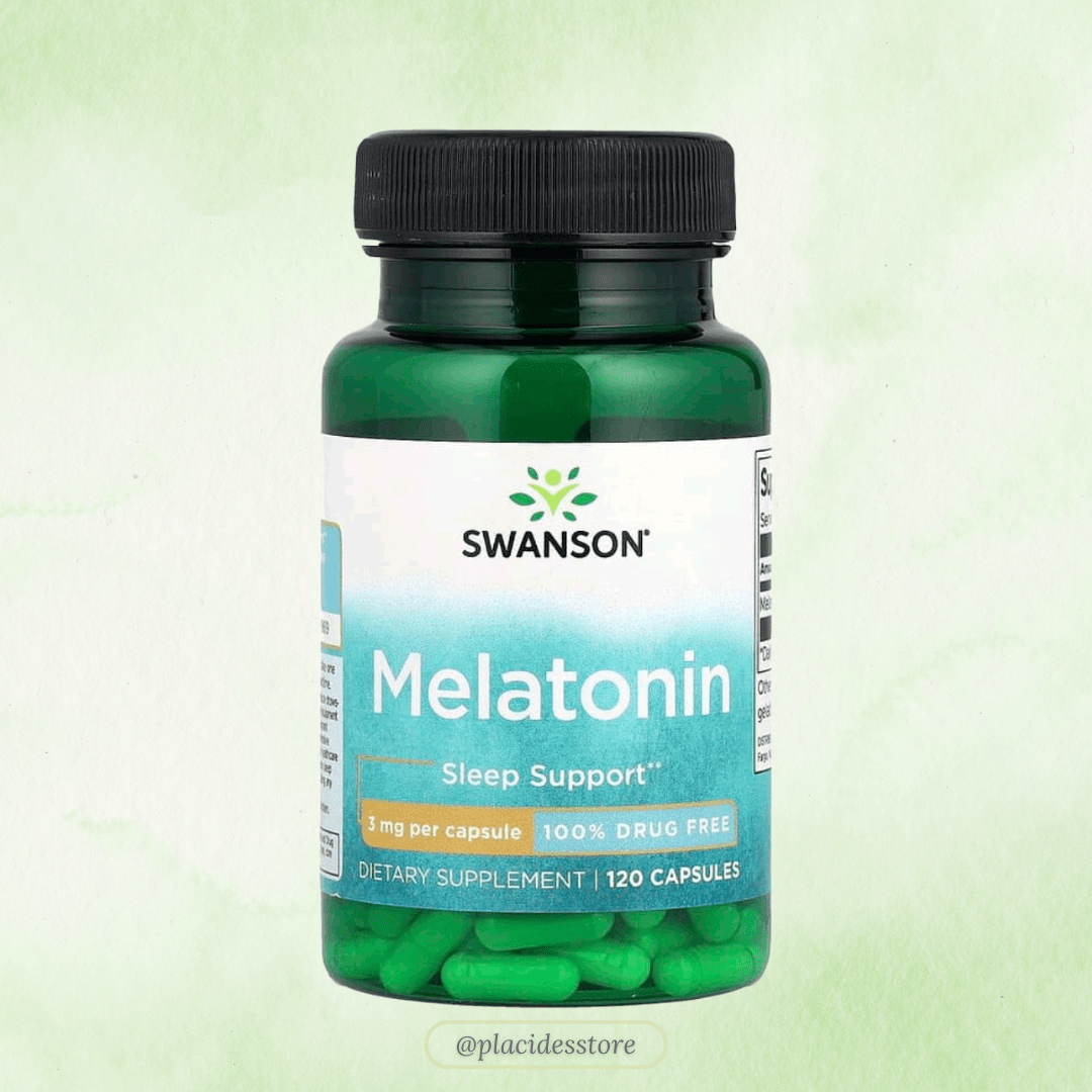 SUPLEMENTO MELATONINA 3MG SWANSON COM 120 CAPSULAS