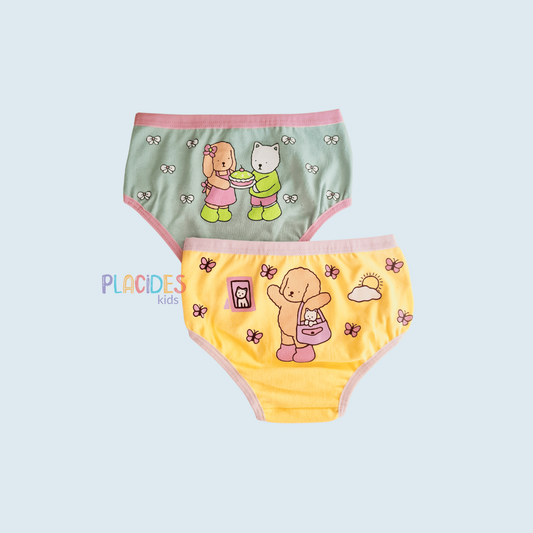 KIT COM 2 CALCINHAS INFANTIS BOBBIE GOODS 8