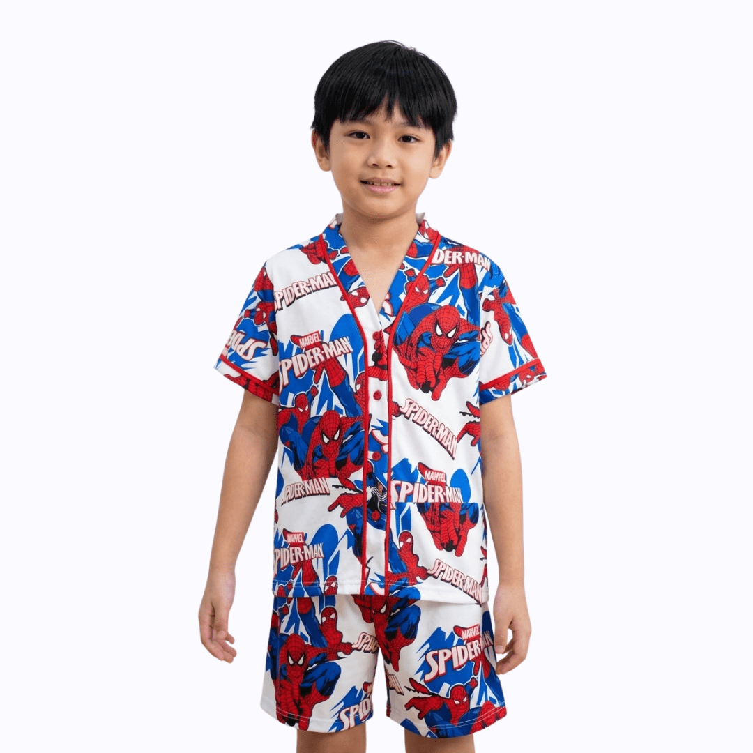 PIJAMA INFANTIL AMERICANO COLORIDO HOMEM ARANHA