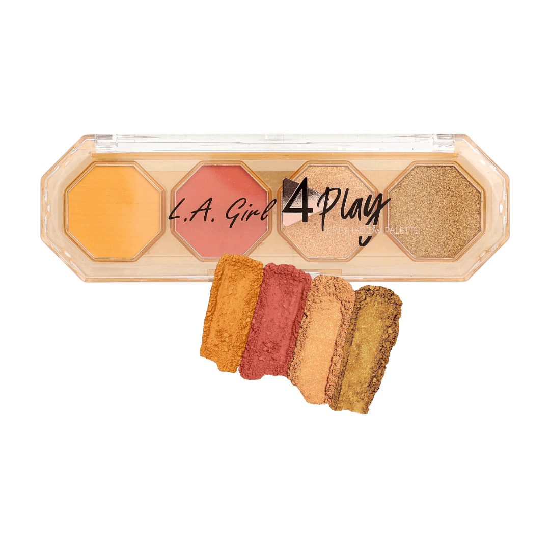 PALETA DE SOMBRAS L.A. GIRL 4 PLAY EYESHADOW PALETTE GES234 JUICY 3,2G