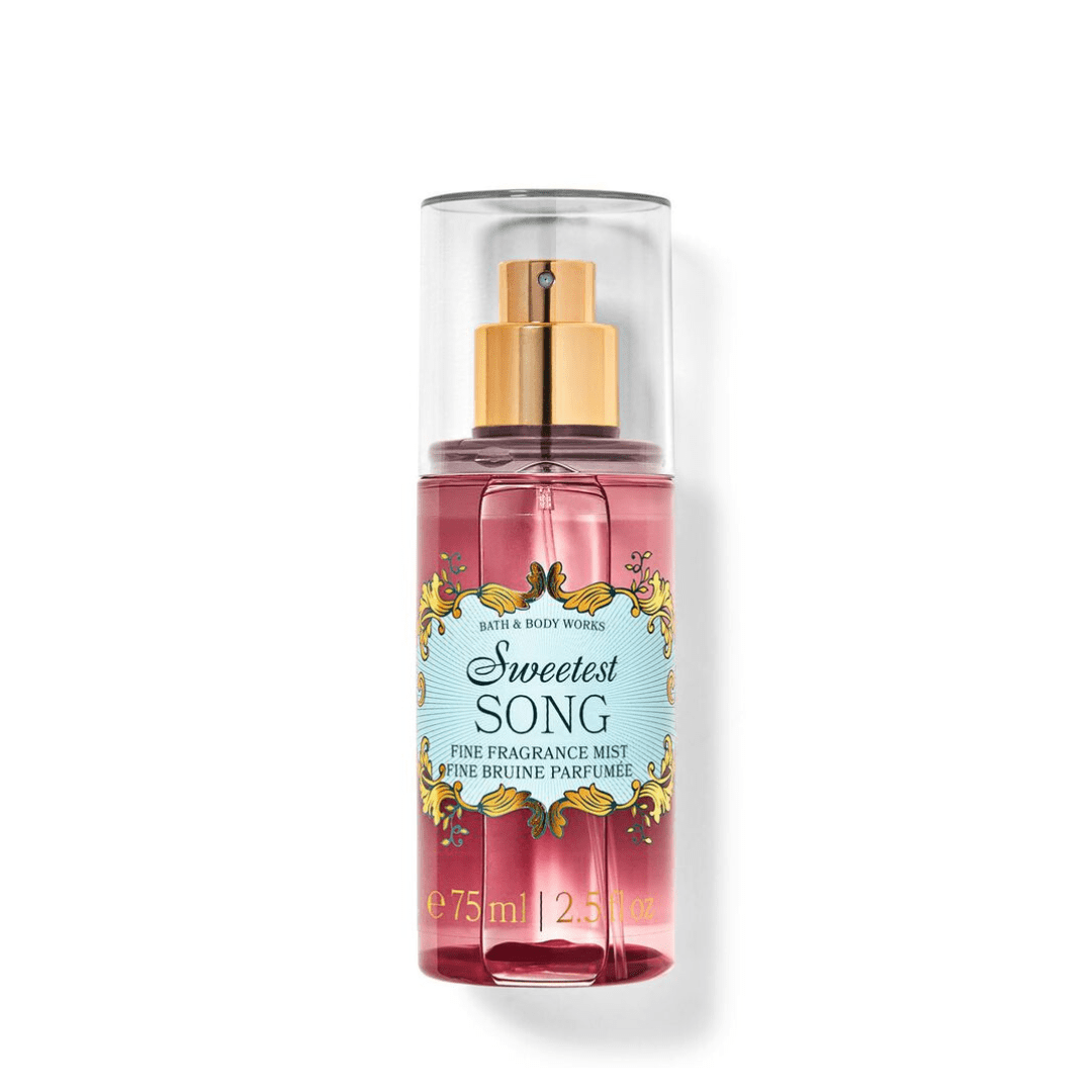 PERFUME BODY MIST BATH & BODY WORKS SWEETEST SONG 75ML