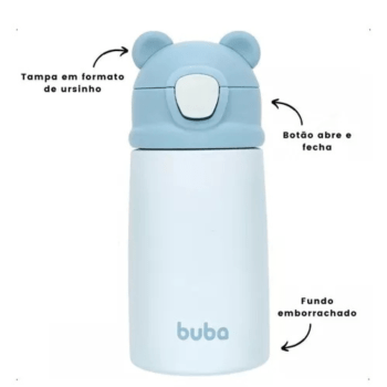 GARRAFA TÉRMICA INFANTIL URSINHO BUBA 320ML