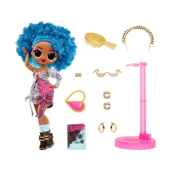 BONECA INFANTIL LOL SURPRISE! O.M.G. JAMS COM ACESSÓRIOS
