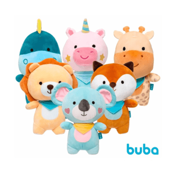 URSINHO PELUCIA INFANTIL TURMINHA SOFT BUBA 26CM