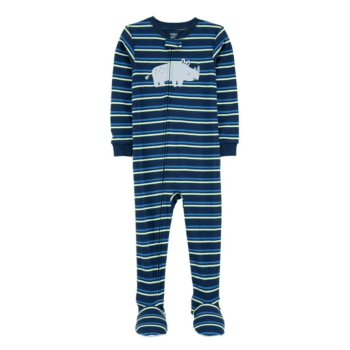 MACACÃO INFANTIL MENINO MANGA LONGA CARTERS AZUL LISTRADO MACACÃO INFANTIL MENINO MANGA LONGA CARTERS AZUL LISTRADO