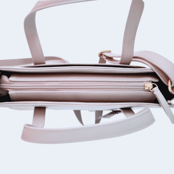 BOLSA COM ALÇA DE OMBRO E MÃO CINZA CLARO XW05268 TOMMY HILFIGER