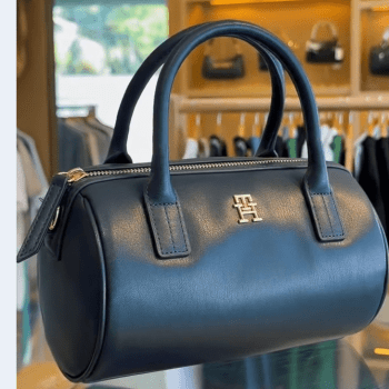 BOLSA CROSSBODY E ALÇA DE MÃO MARINHO LISA XW05827 TOMMY HILFIGER