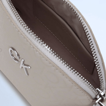 BOLSA CROSSBODY TRANSVERSAL BEGE CLARO K60K611882 CALVIN KLEIN