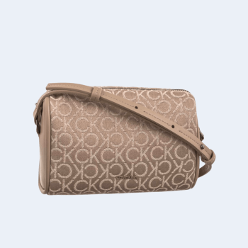 BOLSA CROSSBODY TRANSVERSAL BEGE K60K612335 CALVIN KLEIN