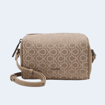 BOLSA CROSSBODY TRANSVERSAL BEGE K60K612335 CALVIN KLEIN