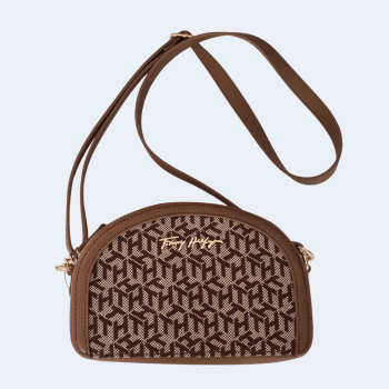 BOLSA CROSSBODY TRANSVERSAL CARAMELO LOGO 69JA366 TOMMY HILFIGER BOLSA CROSSBODY TRANSVERSAL CARAMELO LOGO 69JA366 TOMMY HILFIGER