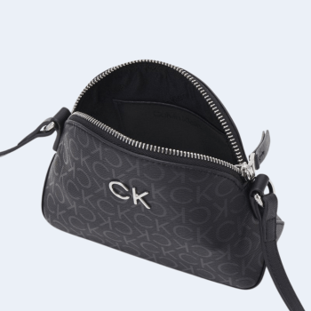 BOLSA CROSSBODY TRANSVERSAL PRETA K60K611882 CALVIN KLEIN