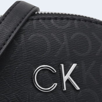 BOLSA CROSSBODY TRANSVERSAL PRETA K60K611882 CALVIN KLEIN