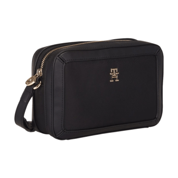 BOLSA CROSSBODY TRANSVERSAL PRETA LISA TOMMY HILFIGER