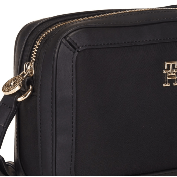 BOLSA CROSSBODY TRANSVERSAL PRETA LISA TOMMY HILFIGER