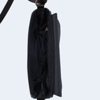 BOLSA CROSSBODY TRANSVERSAL PRETA LISA XW06064 TOMMY HILFIGER