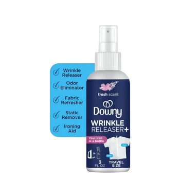 DOWNY WRINKLE RELEASER - SPRAY QUE DESAMASSA E PERFUMA ROUPAS FRESH SCENT 90 ML