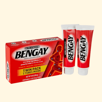 KIT 2 POMADAS BENGAY ULTRA STRENGHT 226G
