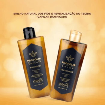 KIT KERASYS PROPOLIS ENERGY SHINE SHAMPOO 180ML + TRATAMENTO 180ML 