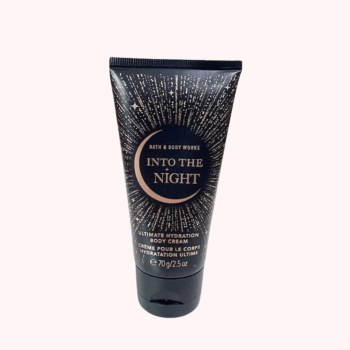 KIT PERFUME BODY MIST 75ML E HIDRATANTE CORPORAL 70G BATH & BODY WORKS INTO THE NIGHT TRAVEL SIZE