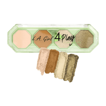 PALETA DE SOMBRAS L.A. GIRL 4 PLAY EYESHADOW PALETTE GES233 COWGIRL 3,2G