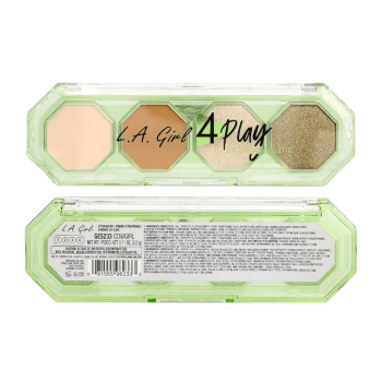 PALETA DE SOMBRAS L.A. GIRL 4 PLAY EYESHADOW PALETTE GES233 COWGIRL 3,2G