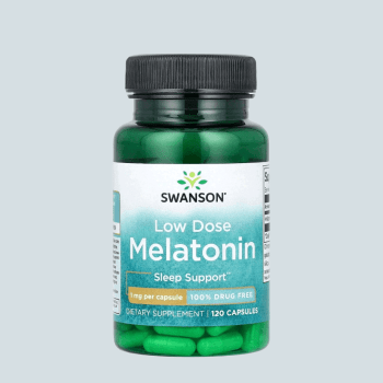 SUPLEMENTO MELATONINA 1MG SWANSON COM 120 CAPSULAS