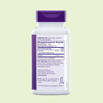 SUPLEMENTO MELATONINA 3MG NATROL COM 100 COMPRIMIDOS 