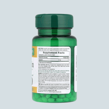 SUPLEMENTO MELATONINA 3MG NATURE'S BOUNTY COM 120 COMPRIMIDOS 
