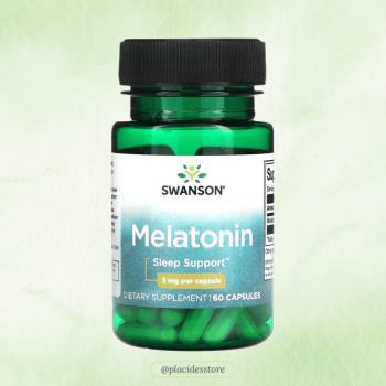 SUPLEMENTO MELATONINA 3MG SWANSON COM 60 CAPSULAS