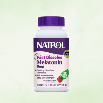 SUPLEMENTO MELATONINA 5MG NATROL COM 250 COMPRIMIDOS 