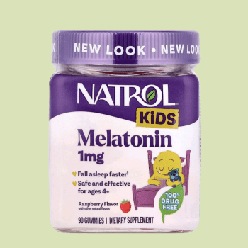 SUPLEMENTO MELATONINA KIDS 1MG NATROL 90 GOMAS
