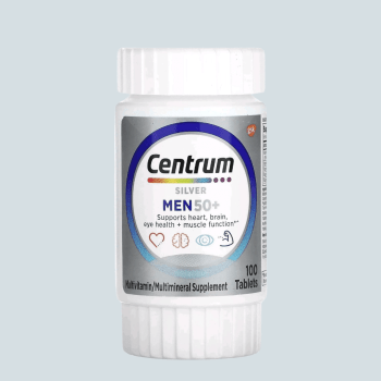 SUPLEMENTO MULTIVITAMINICO CENTRUM HOMEM 50+ COM 100 COMPRIMIDOS