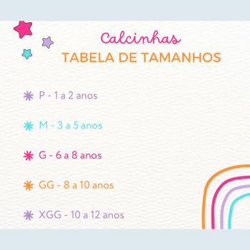 KIT COM 2 CALCINHAS INFANTIS FRUTINHAS