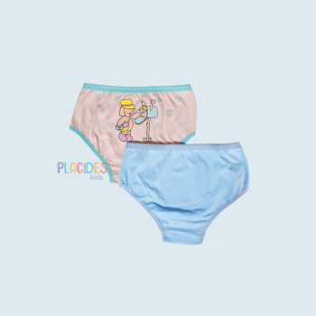 KIT COM 2 CALCINHAS INFANTIS BOBBIE GOODS