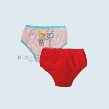 KIT COM 2 CALCINHAS INFANTIS BOBBIE GOODS 1