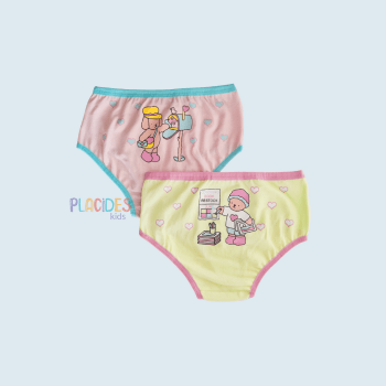 KIT COM 2 CALCINHAS INFANTIS BOBBIE GOODS 7
