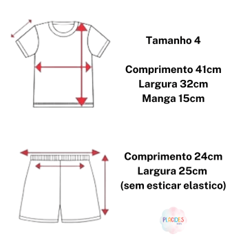 PIJAMA INFANTIL METOO BEGE E LARANJA