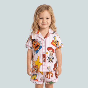 PIJAMA INFANTIL AMERICANO COLORIDO TOY STORE