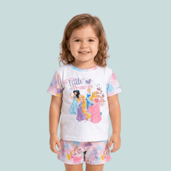 PIJAMA INFANTIL COLORIDO PRINCESAS PIJAMA INFANTIL COLORIDO PRINCESAS