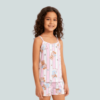 PIJAMA INFANTIL COLORIDO URSINHOS