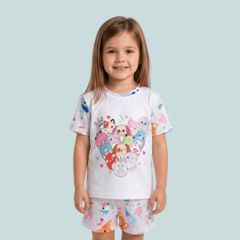 PIJAMA INFANTIL COLORIDO SQUISH PIJAMA INFANTIL COLORIDO SQUISH