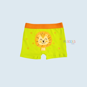 CUECA INFANTIL LEÃOZINHO NEON CUECA INFANTIL LEÃOZINHO NEON