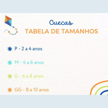 CUECA INFANTIL LEÃOZINHO NEON